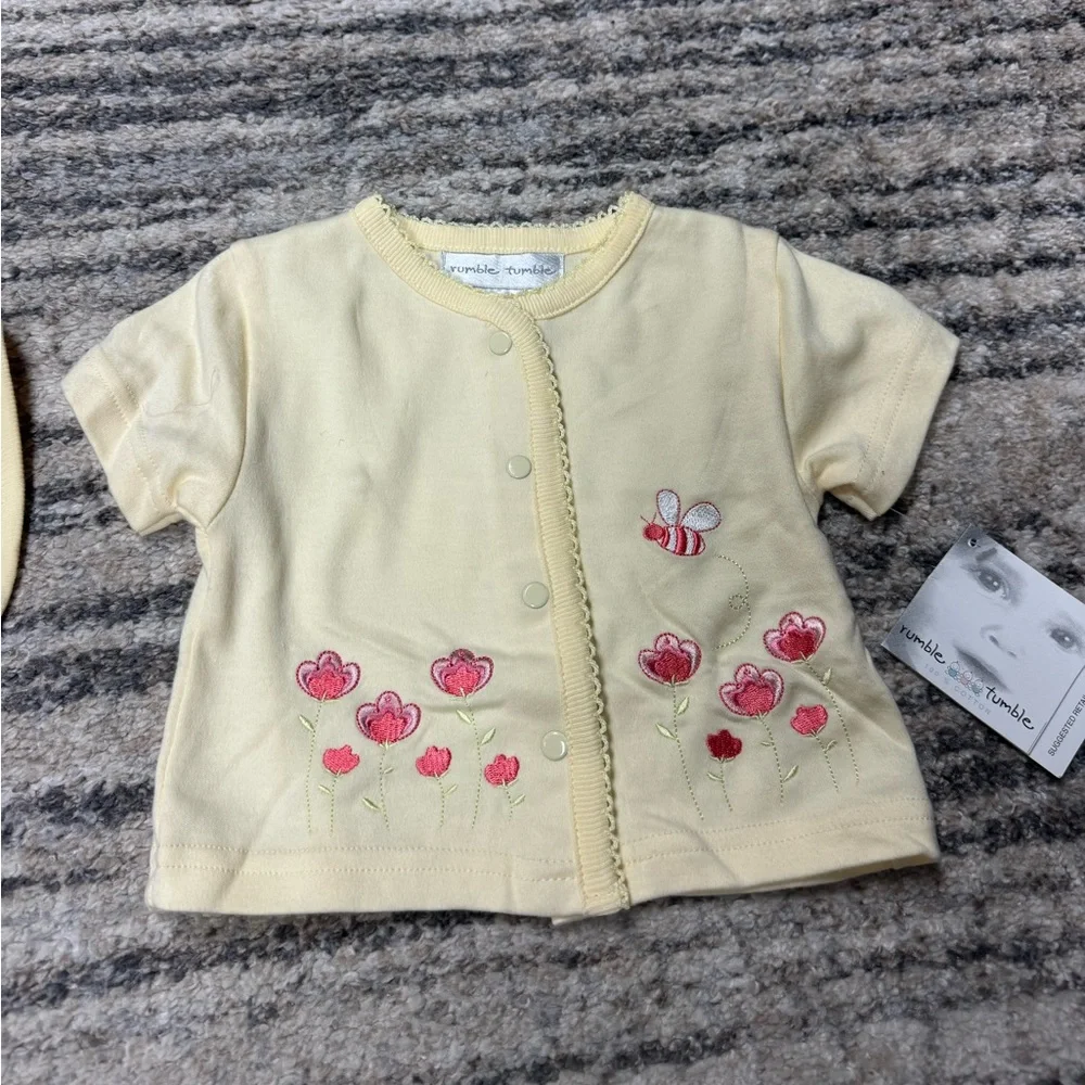 4 piece baby girl outfit